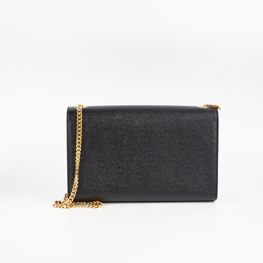 YSL Saint Laurent Kate Crossbody Bag Black Medium Black Crossbody Bag