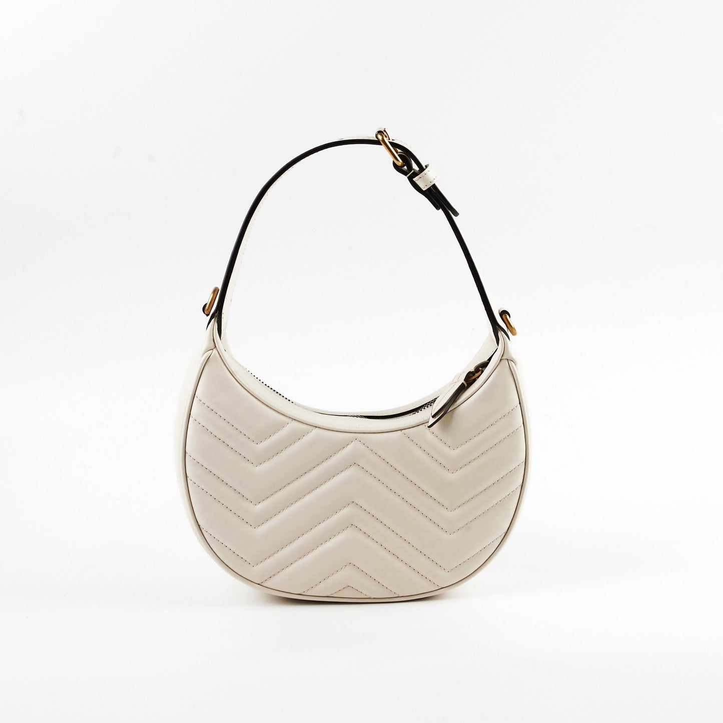 Gucci Marmont Shoulder Bag Ivory Mini Crossbody Bag