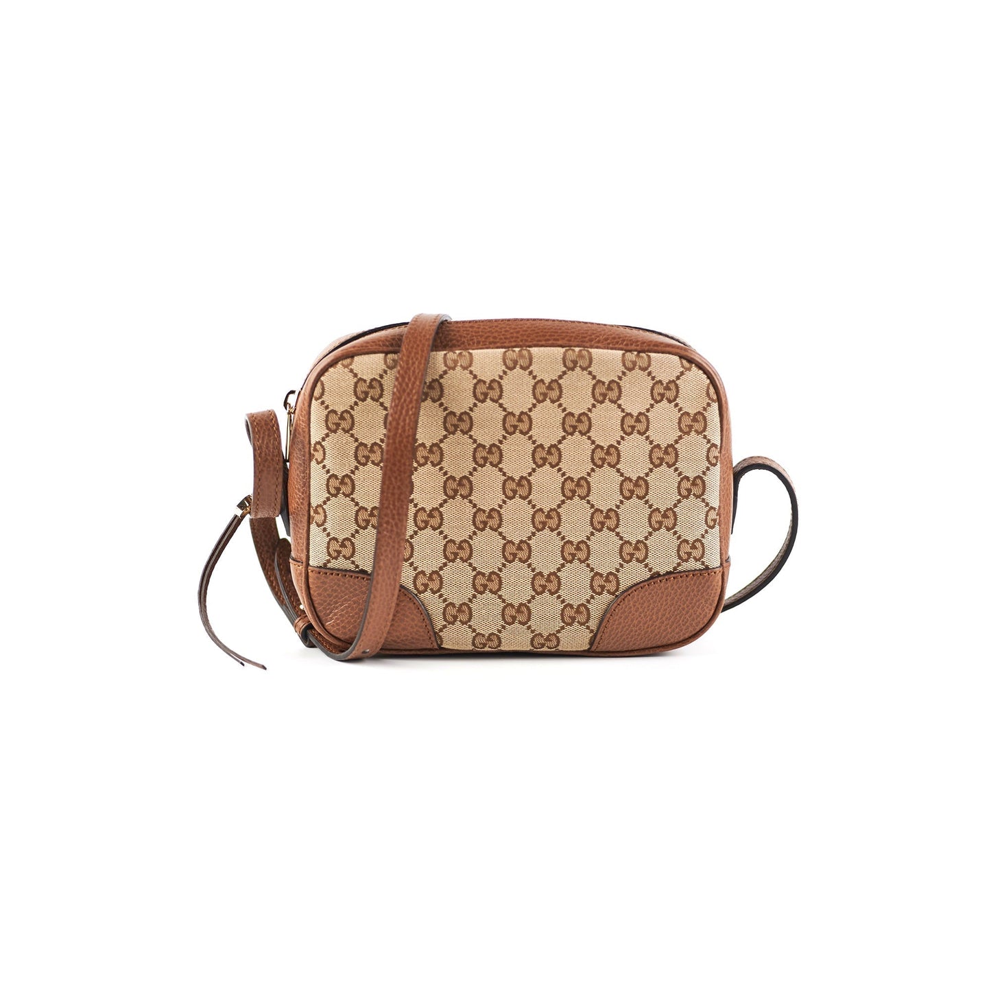 Gucci Bree Camera Bag Canvas Mini Crossbody Bag