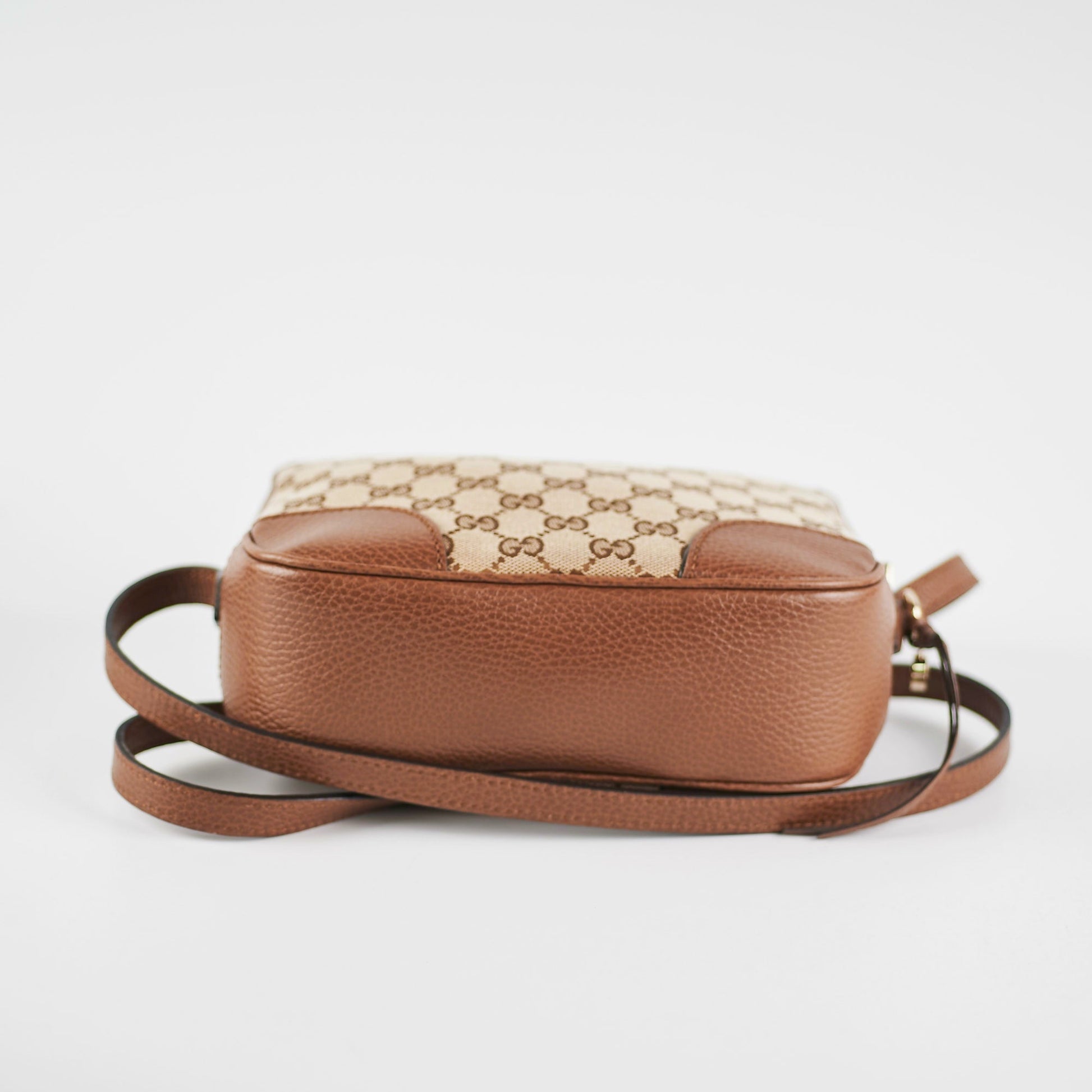 Gucci Bree Camera Bag Canvas Mini Crossbody Bag