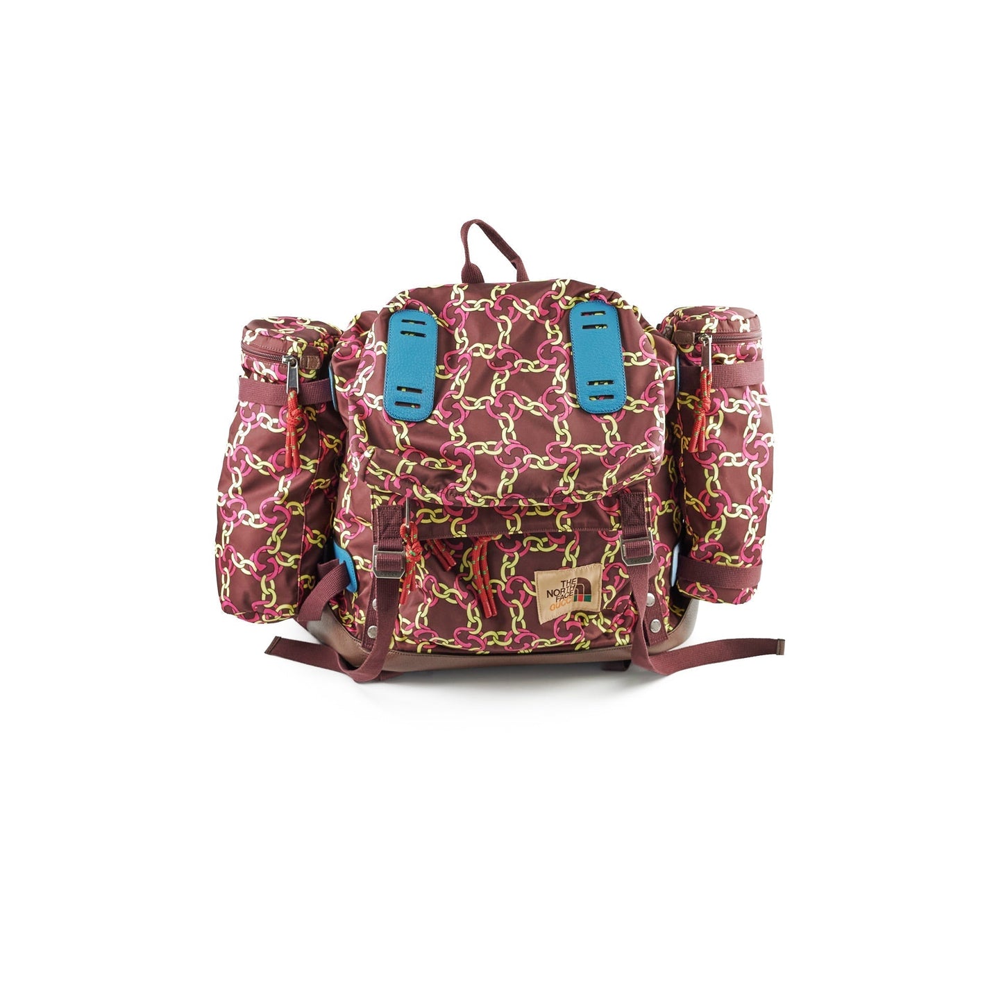 Gucci Northface Backpack Leather Nylon