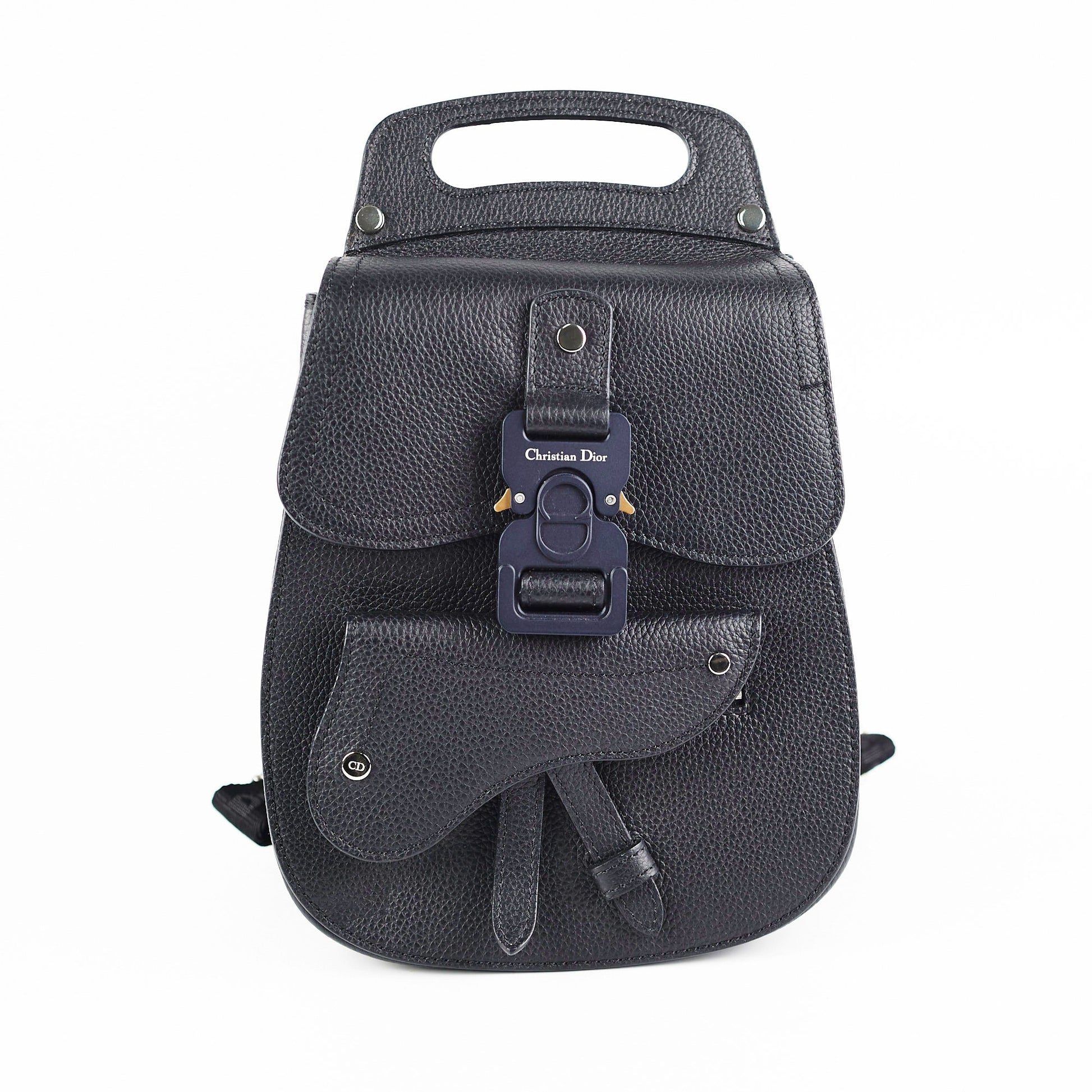 Dior Christian Men Gallop Sling Bag Black Mini Crossbody Bag
