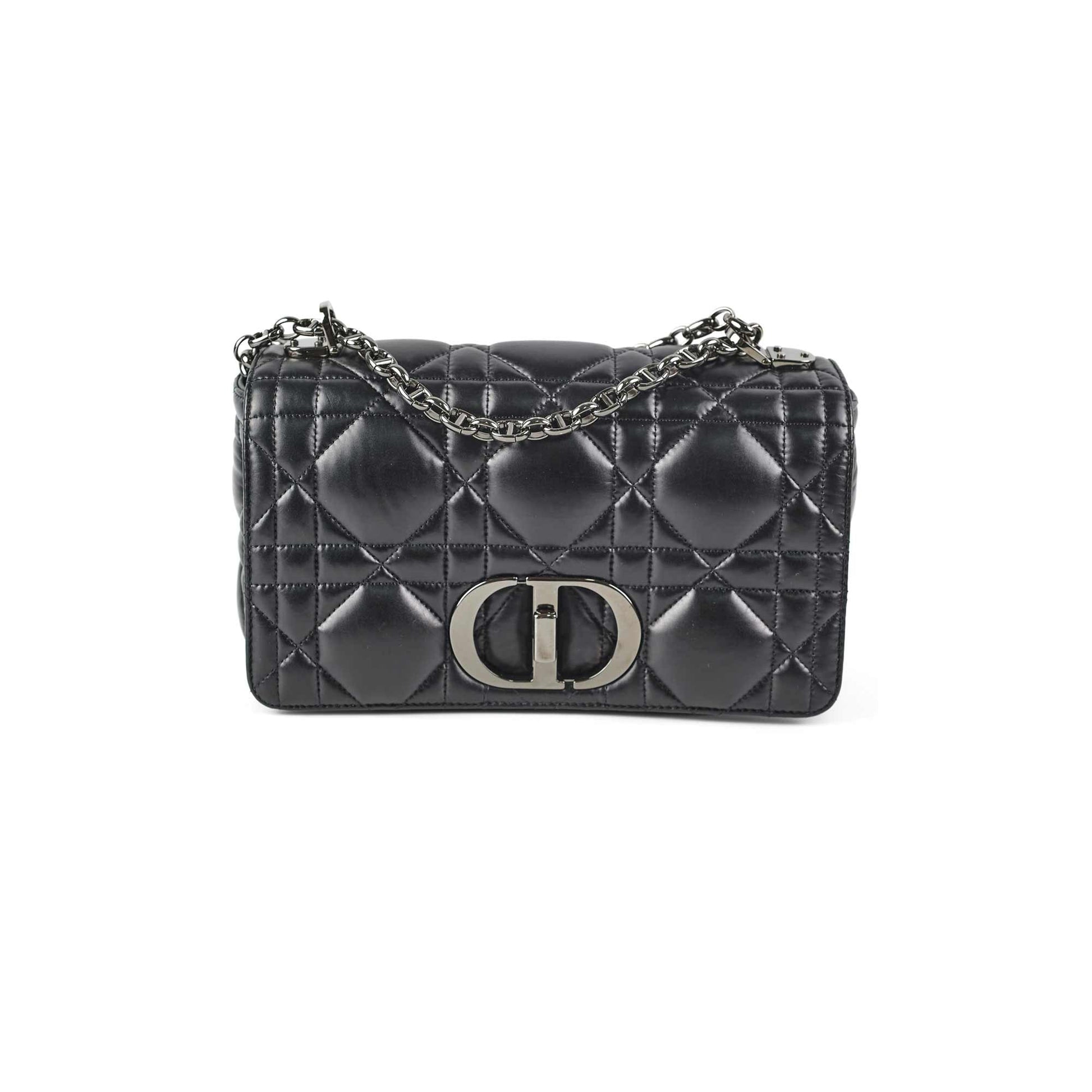 Dior Bc Caro Bag Black Medium Shoulder Bag