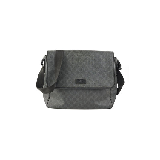 Gucci Mens Shoulder Bag Monogram Black