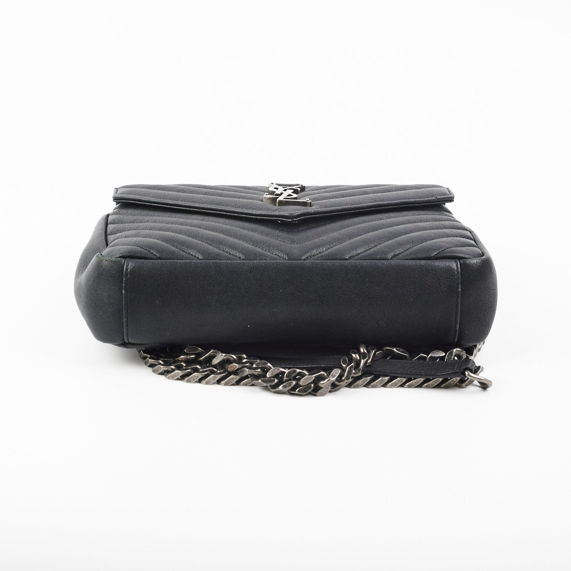 YSL Saint Laurent College Bag Black Medium Shoulder Bag