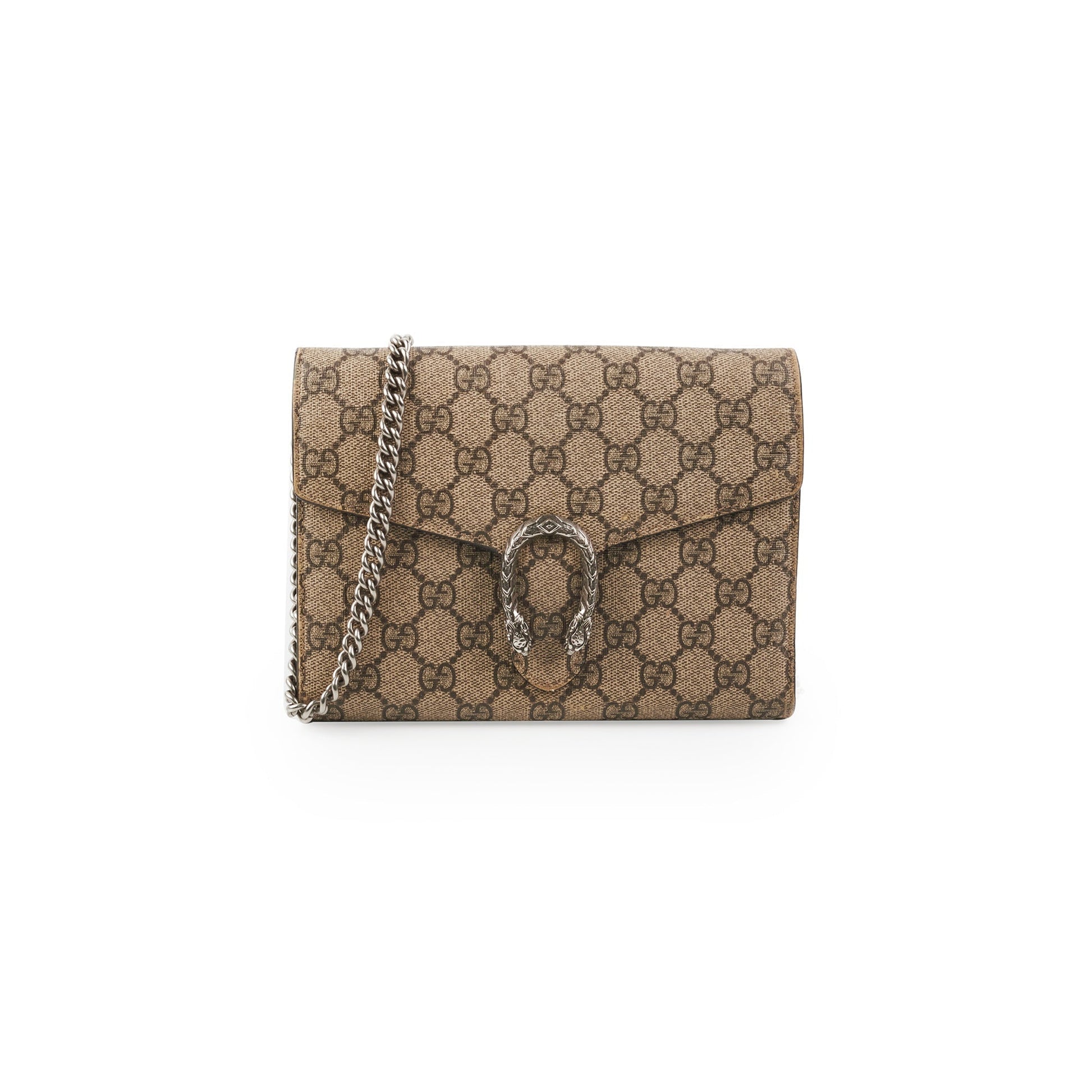 Gucci Dionysus Wallet On Bag Monogram Chain Shoulder Bag