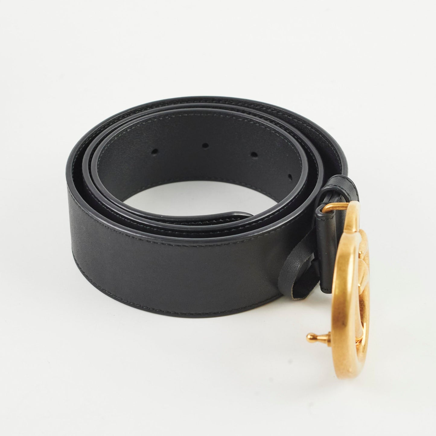 Gucci Marmont Wide Belt Handbag Black Accessory