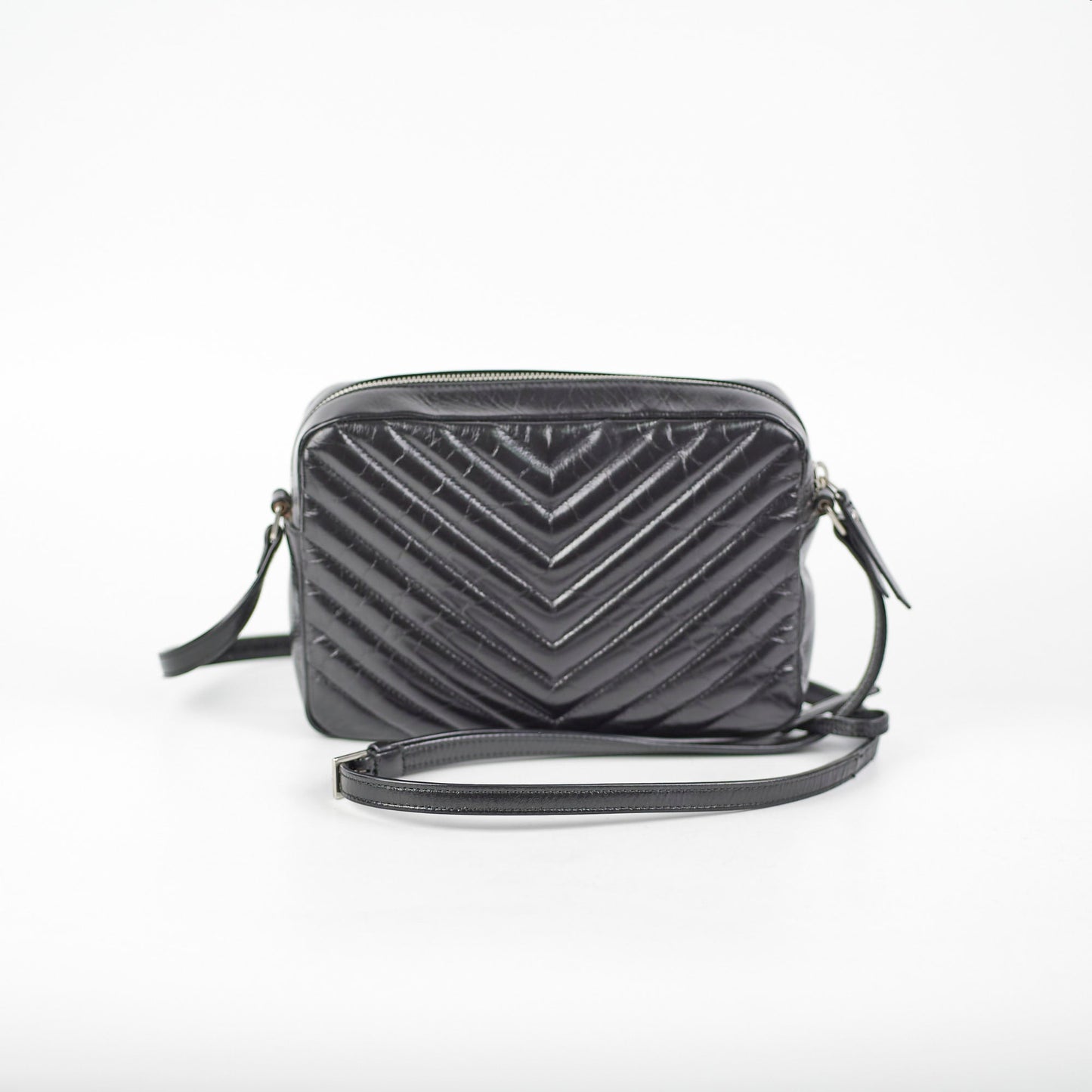 YSL Saint Laurent Lou Camera Bag Black Crossbody Bag 6
