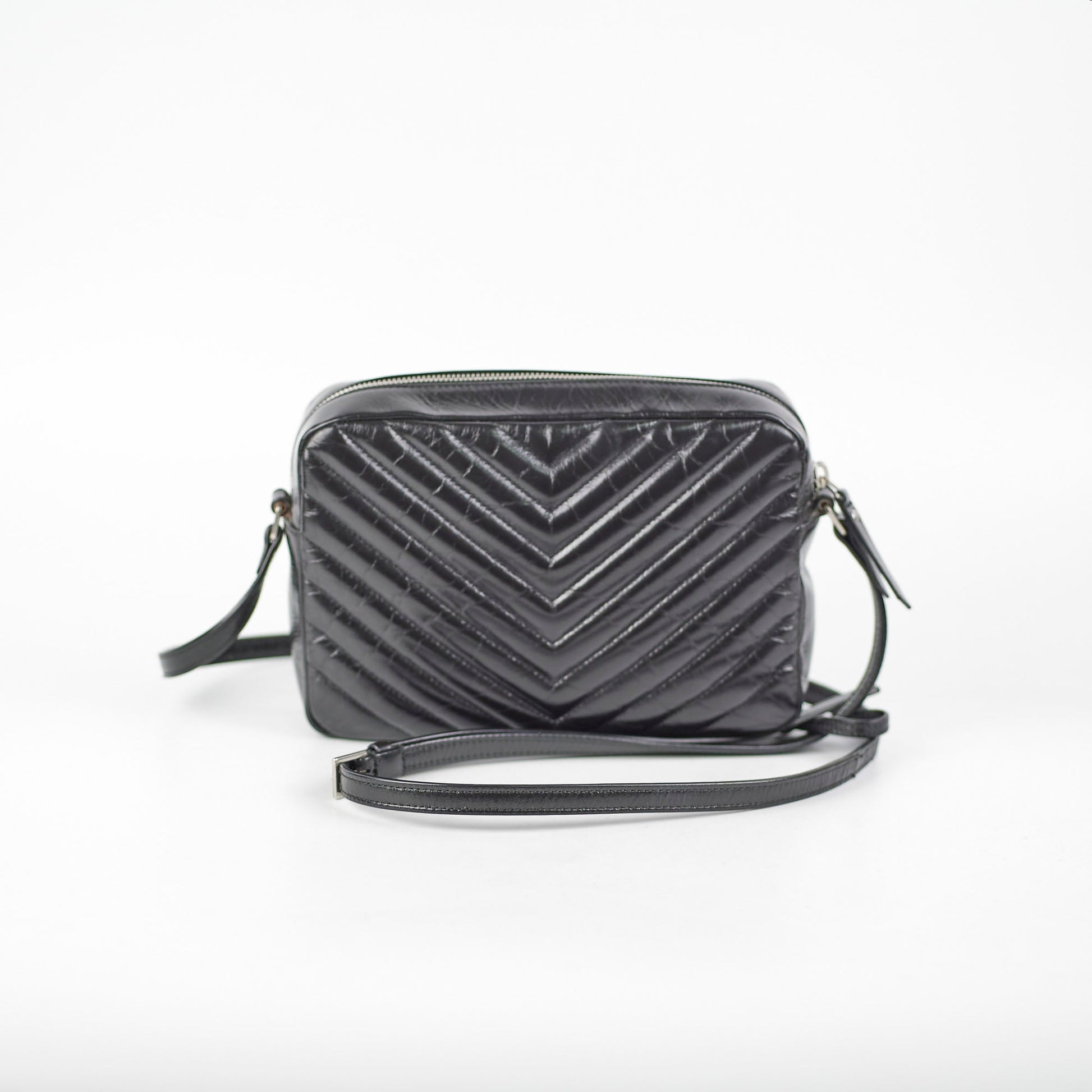 YSL Saint Laurent Lou Camera Bag Black Crossbody Bag 6