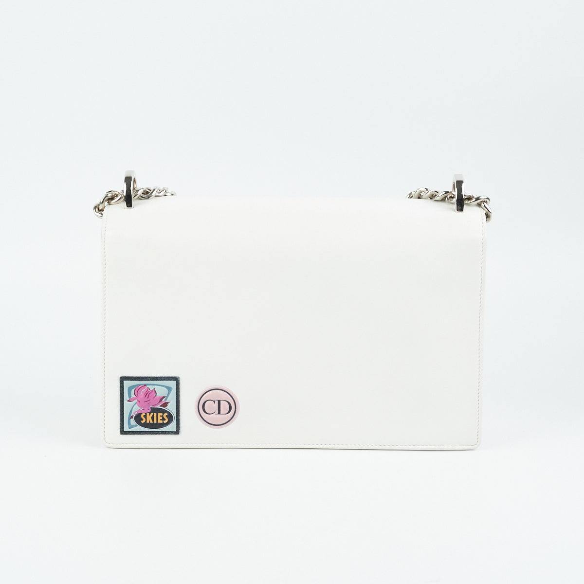 Dior ama Paradise Print Crossbody Bag White