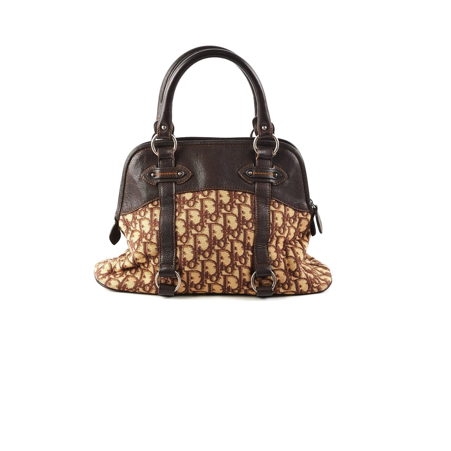 Dior Trotter Travel Bag Brown Beige Tote Bag