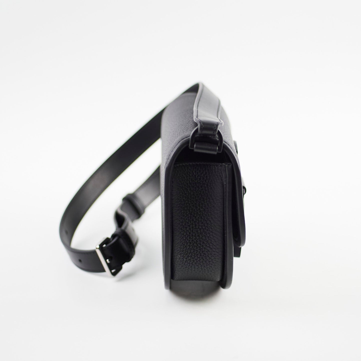 Dior Christian Men Gallop Messenger Bag Black Flap Crossbody Bag