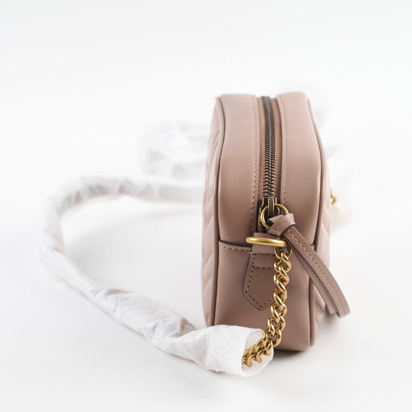 Gucci Marmont Shoulder Bag Pink Mini Crossbody Bag