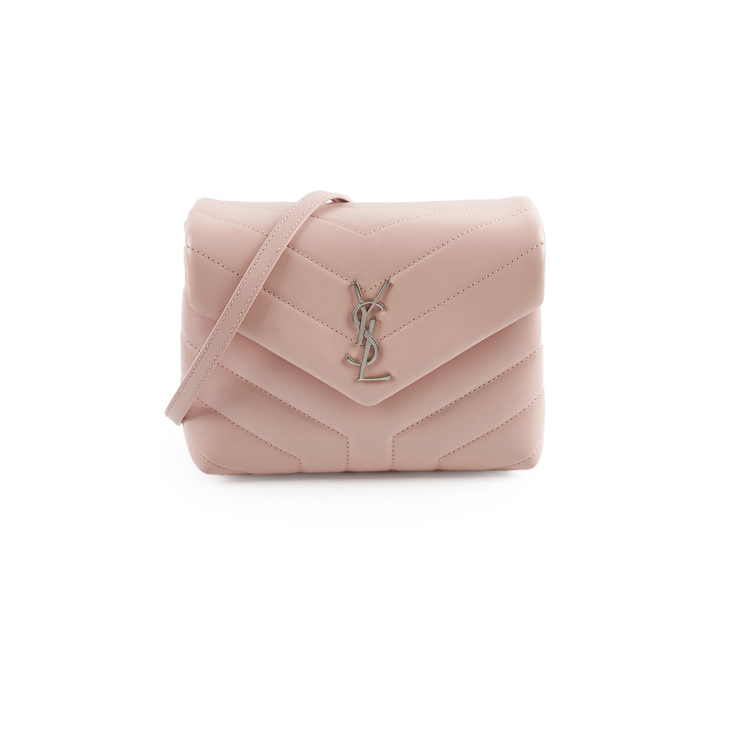 YSL Saint Laurent Lou Lou Crossbody Bag Pink Toy