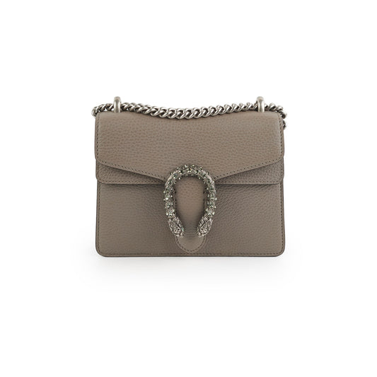 Gucci Dionysus Supreme Grey Crossbody Bag Mini