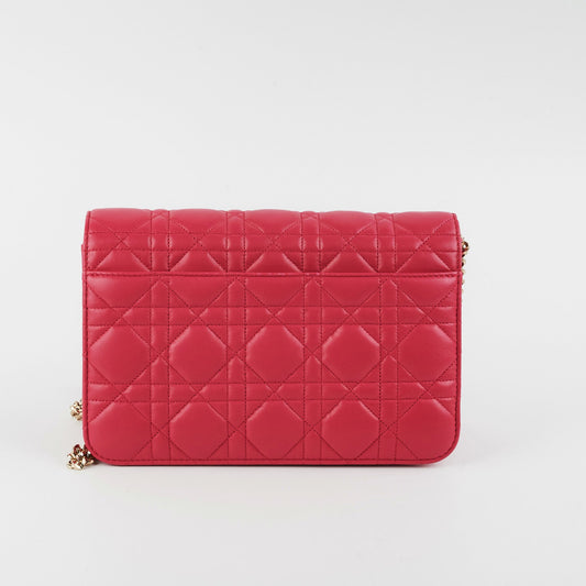 Dior Christian Promenade Crossbody Bag Pink