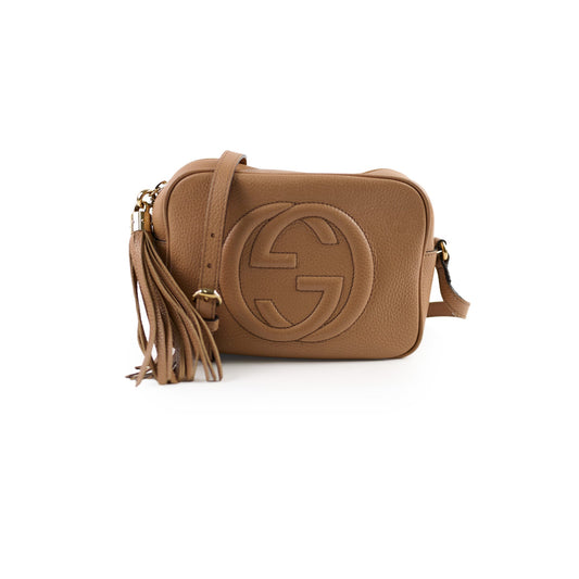 Gucci Soho Disco Bag Beige Crossbody Bag