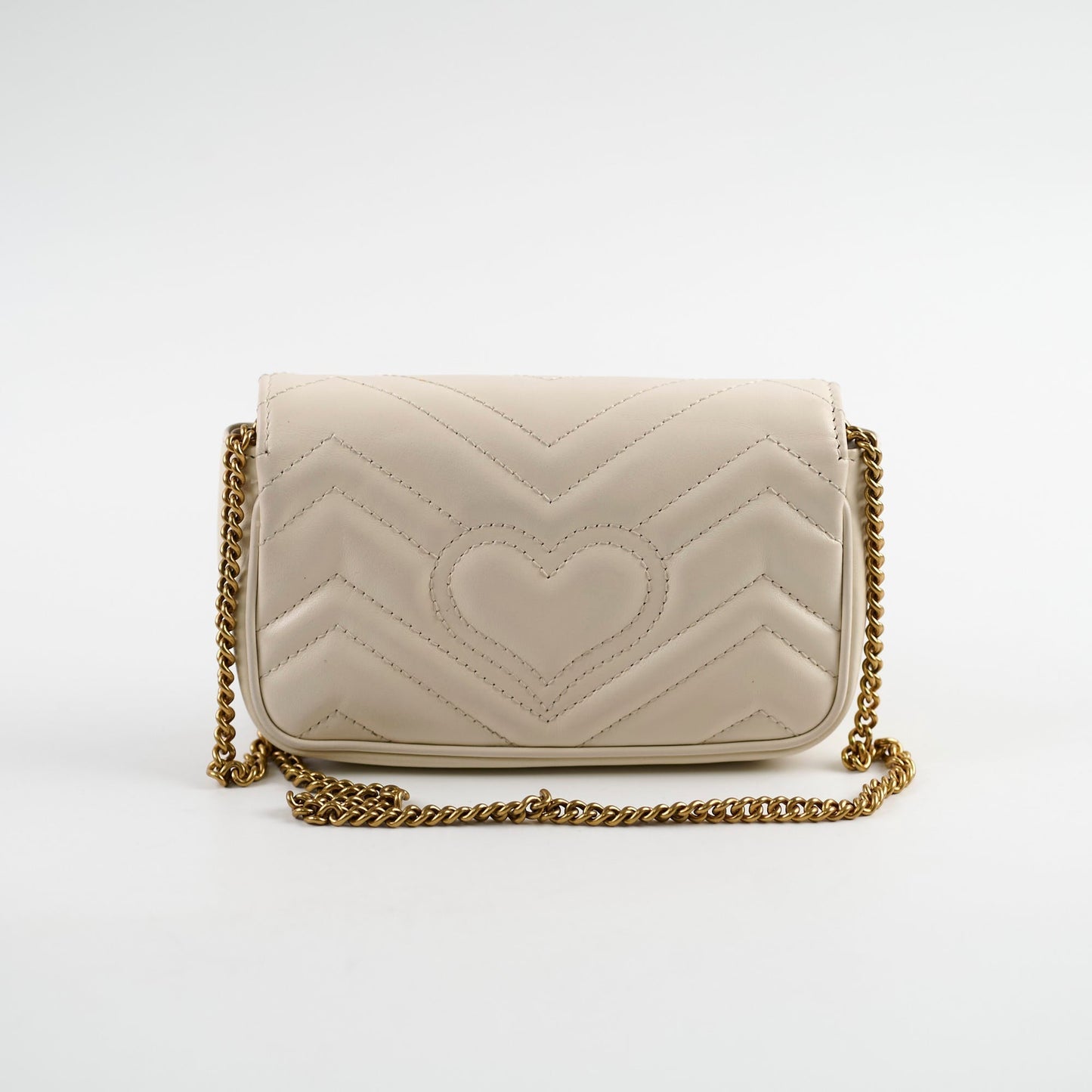 Gucci Marmont Super Crossbody Bag Cream Mini
