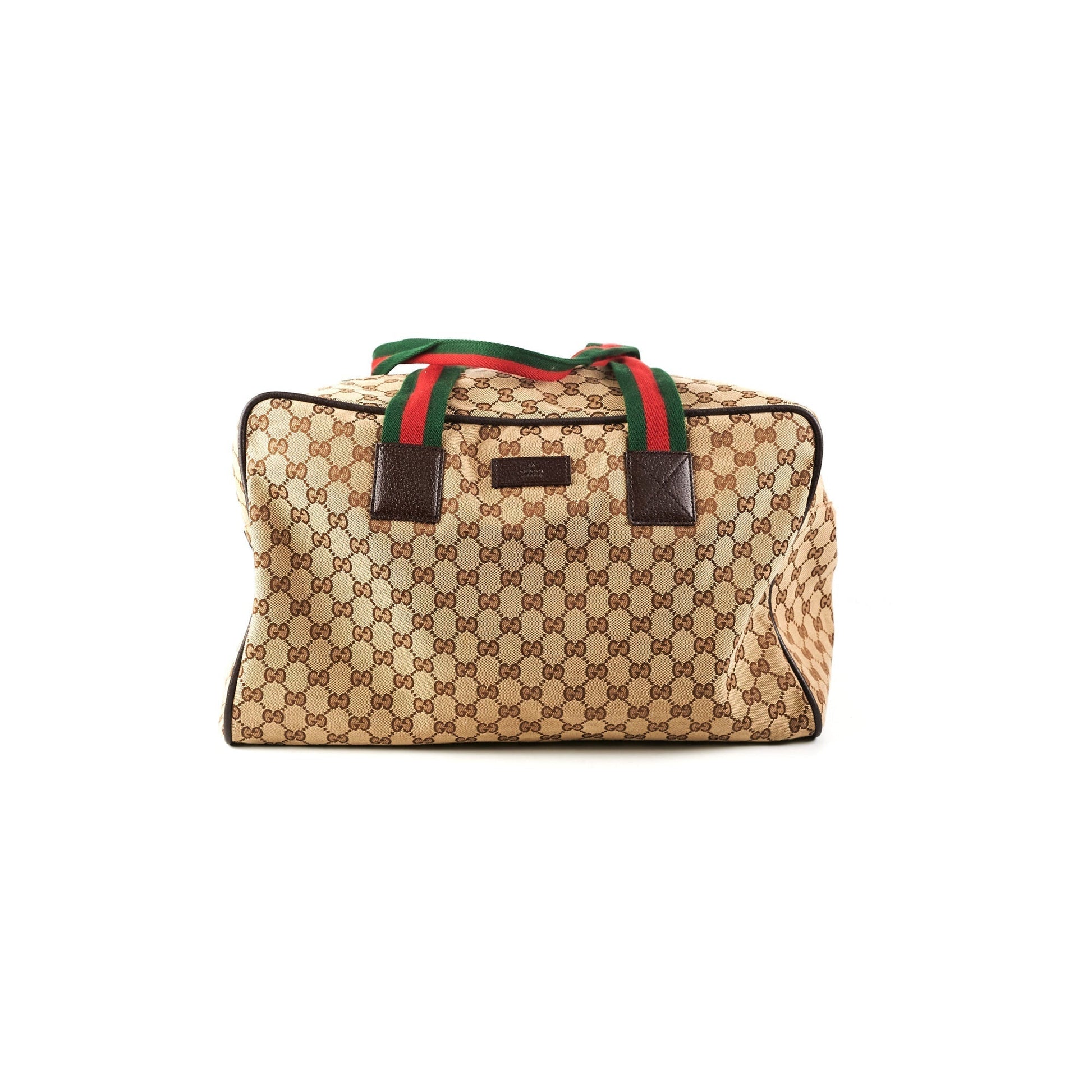 Gucci Duffle Bag Canvas Monogram Travel Bag