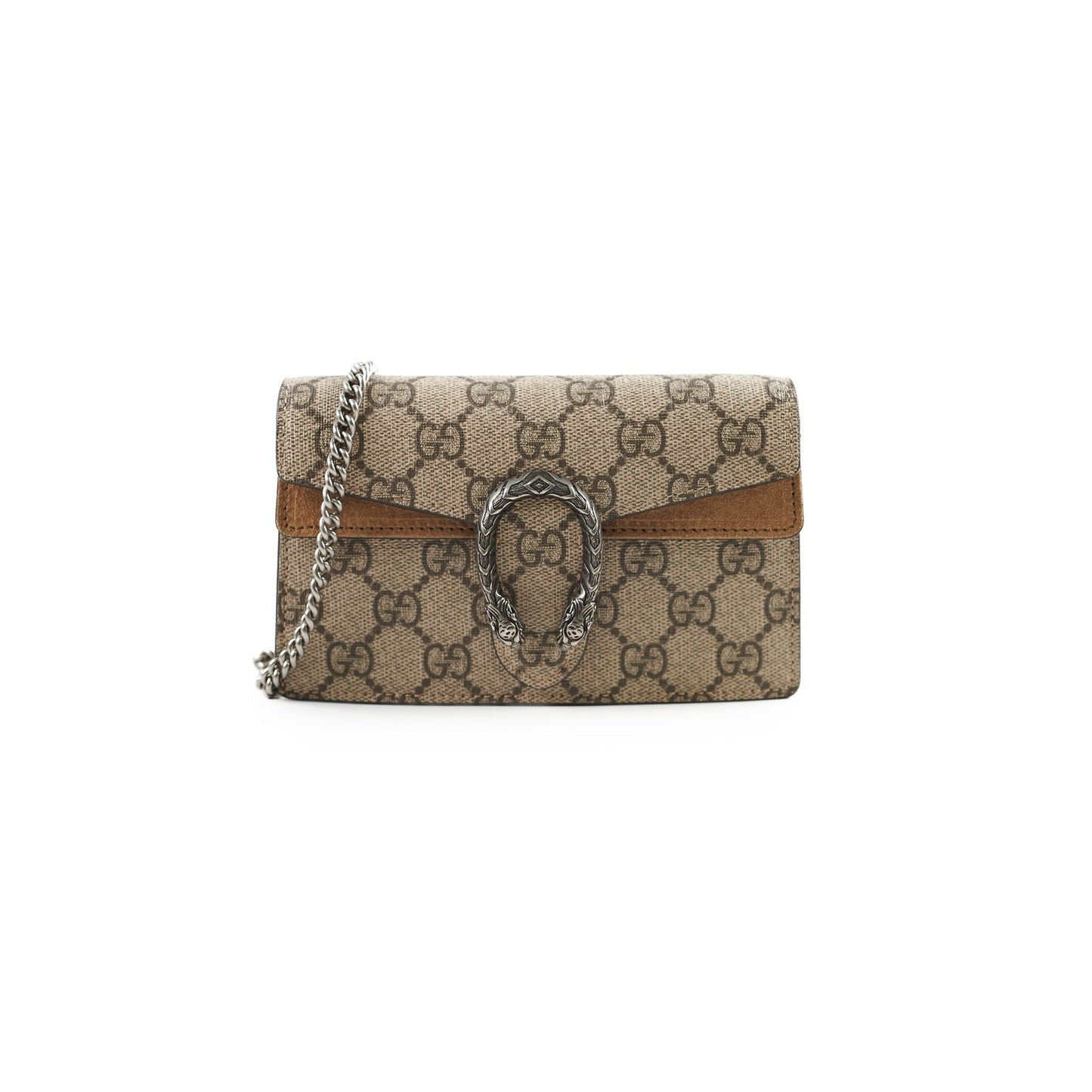 Gucci Supreme Dionysus Crossbody Bag Beige Mini Dionysus Beige