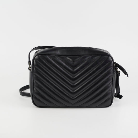 YSL Saint Laurent Lou Camera Bag Black Crossbody Bag 13