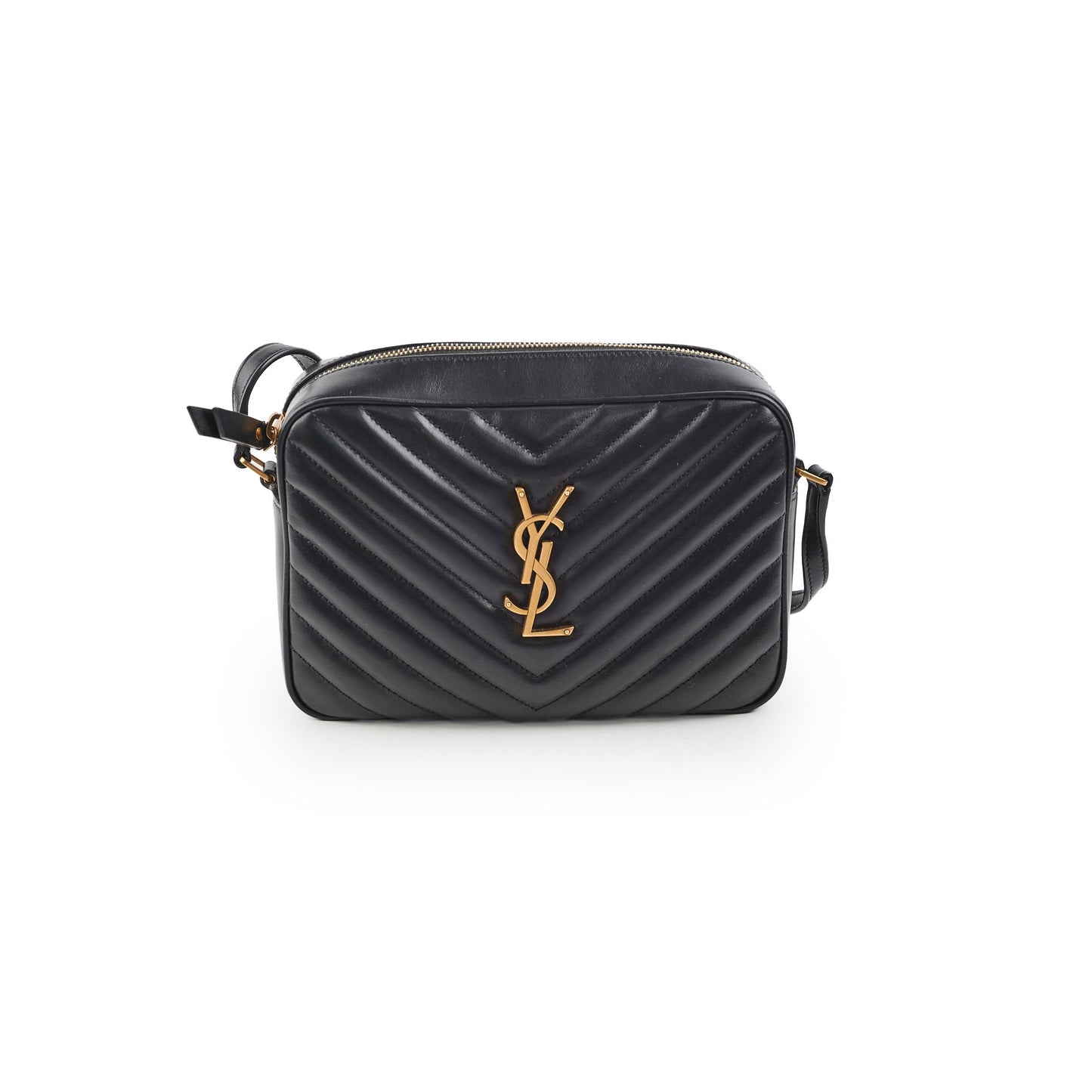 YSL Saint Laurent Camera Crossbody Bag Black