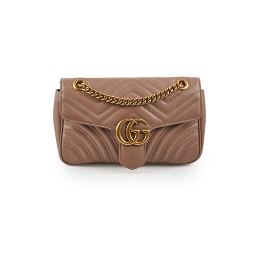 Gucci Marmont Shoulder Bag Pink Small