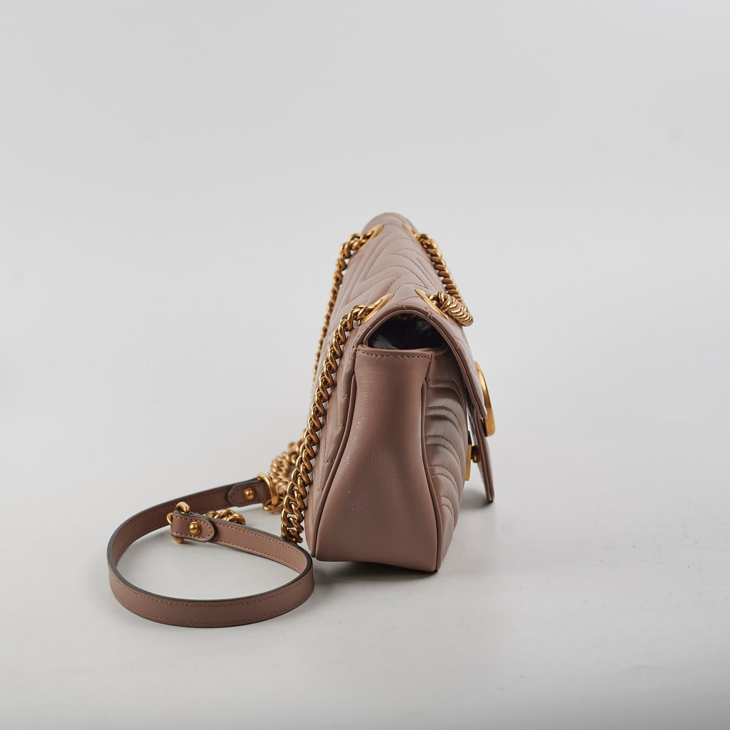 Gucci Marmont Shoulder Bag Pink Small