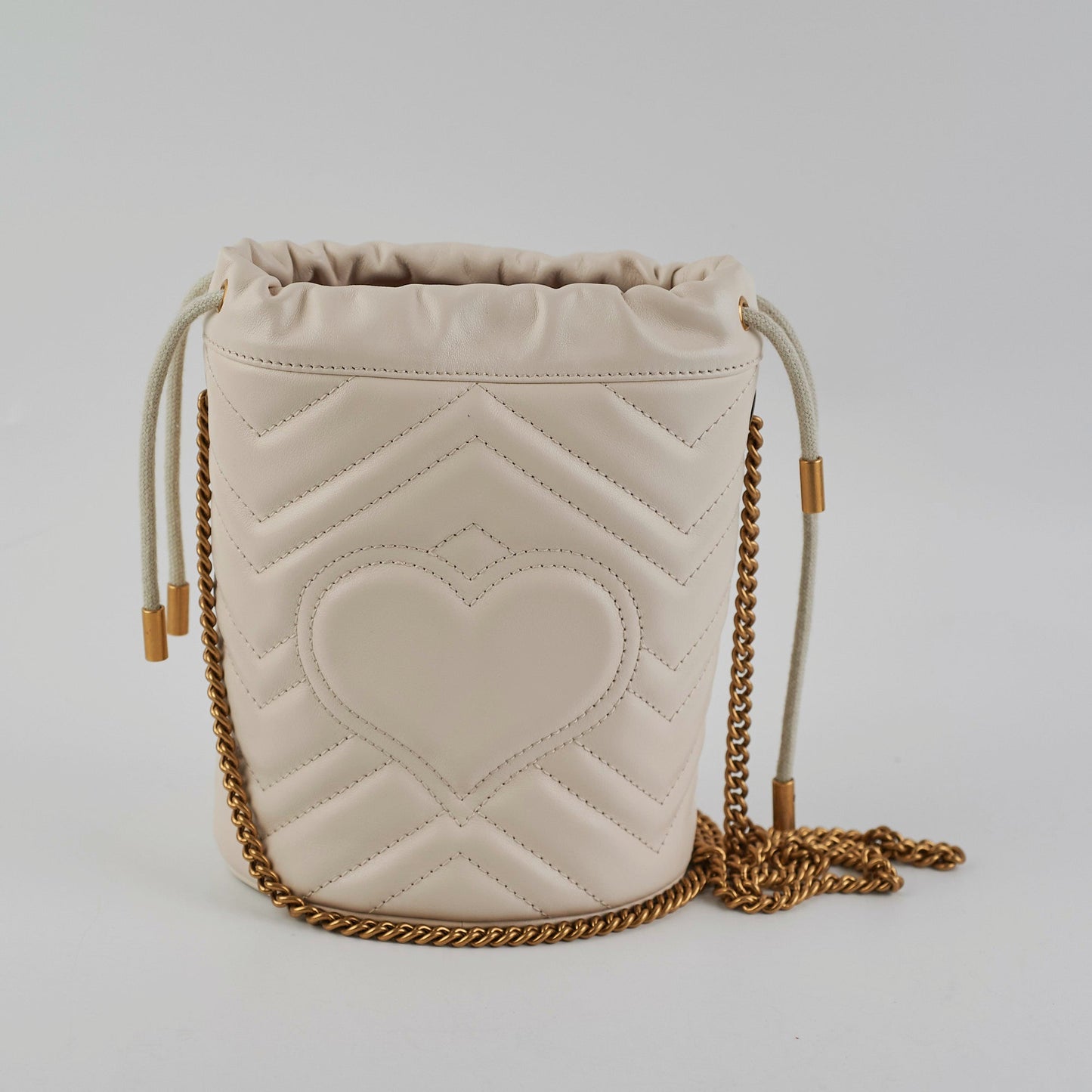 Gucci Marmont Bag Hold Al White Mini Crossbody Bag