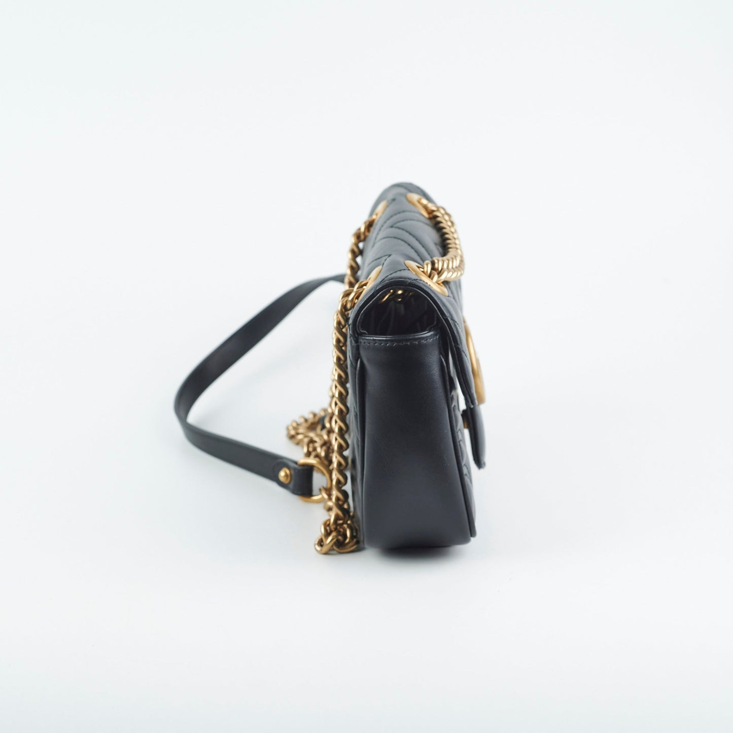 Gucci Marmont Crossbody Bag Black Mini Marmont Black