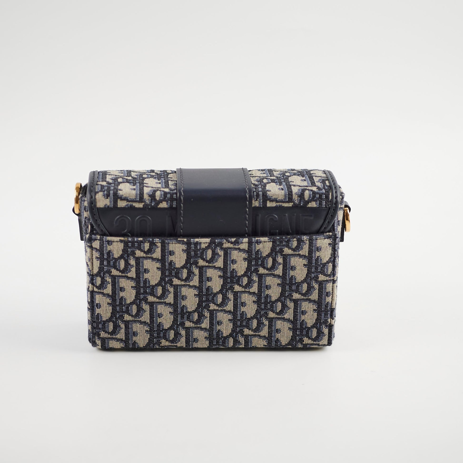 Dior Christian Montaigne Crossbody Bag Canvas Mini