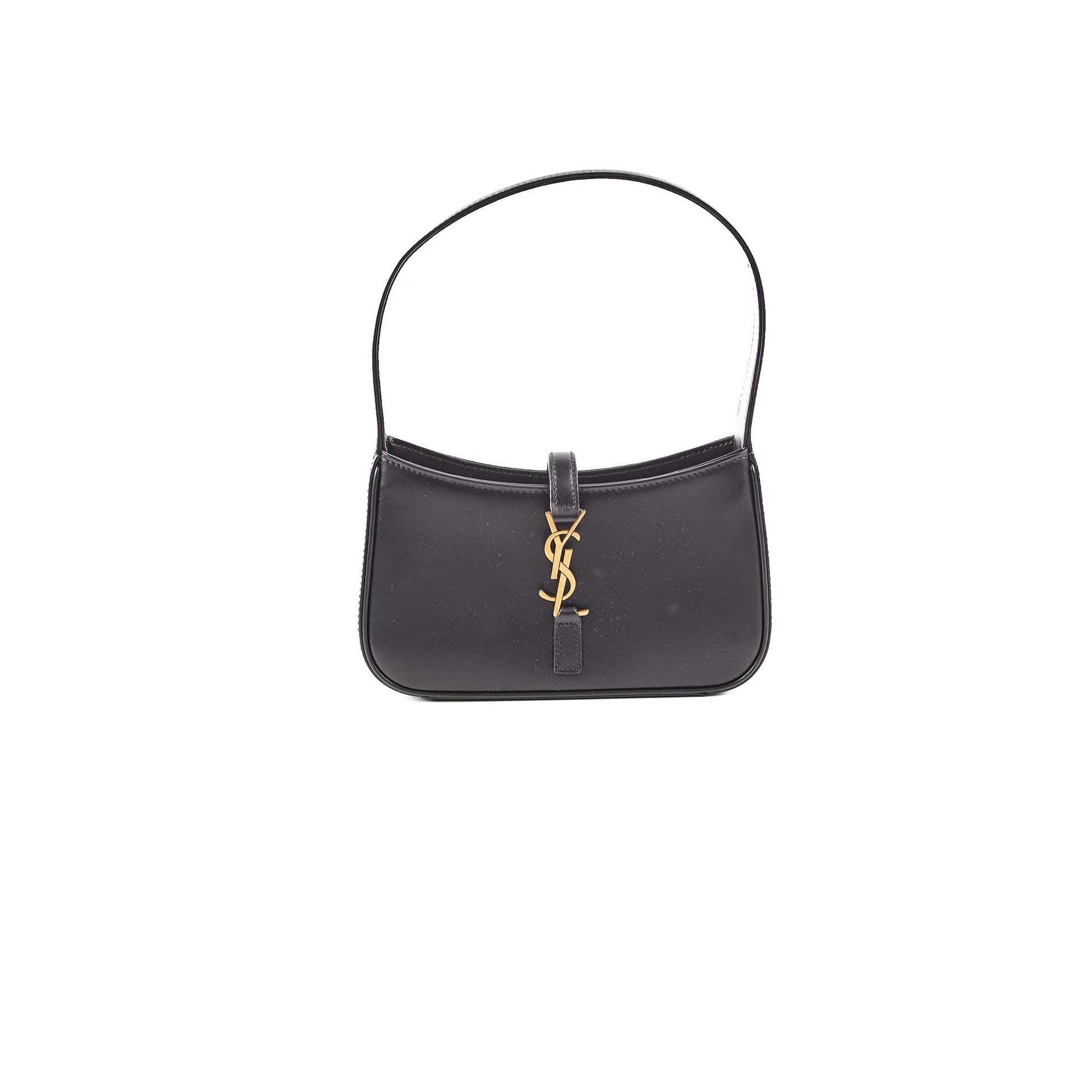YSL Saint Laurent Le5A7 Bag Black Mini Clutch Bag