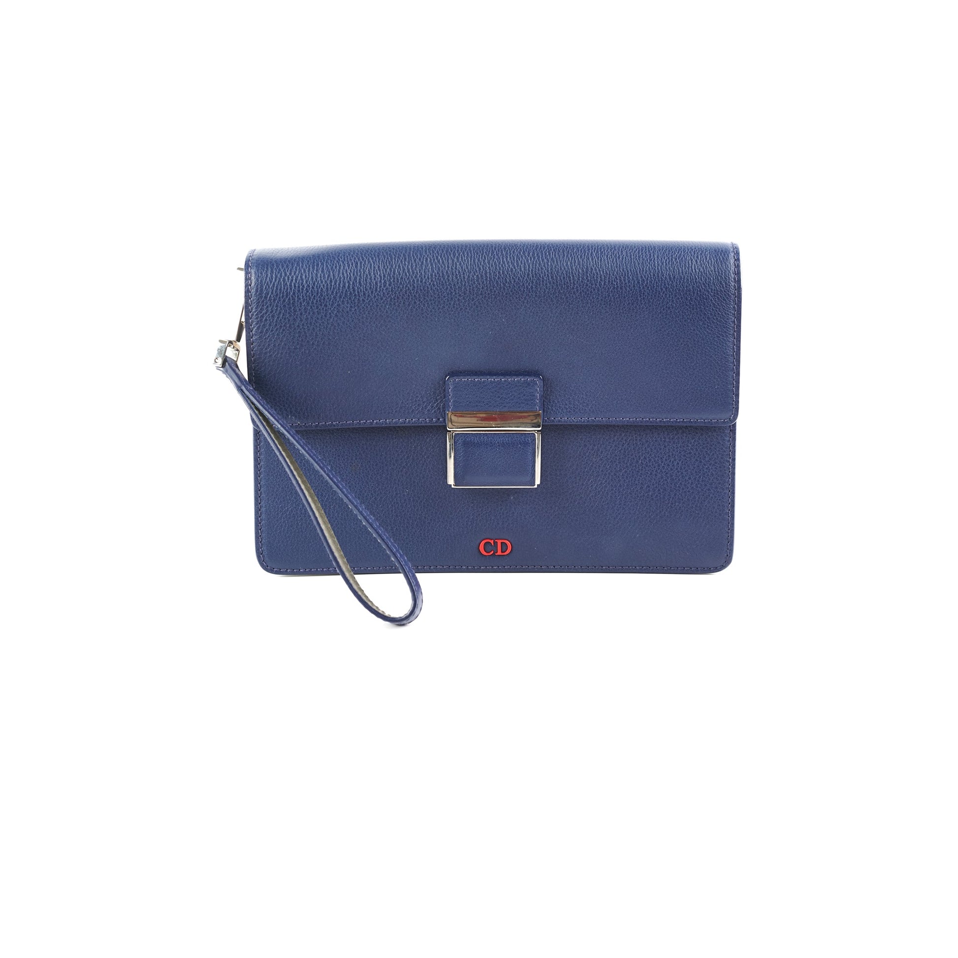 Dior Men Clutch Navy Clutch Bag