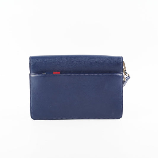 Dior Men Clutch Navy Clutch Bag