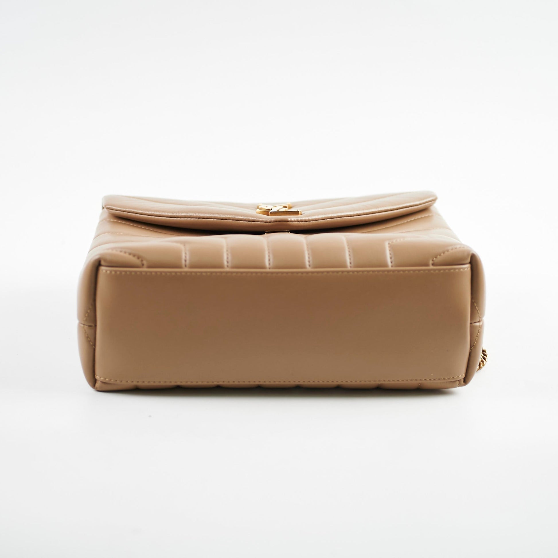 YSL Saint Laurent Lou Lou Crossbody Bag Beige Small Lou Lou Beige