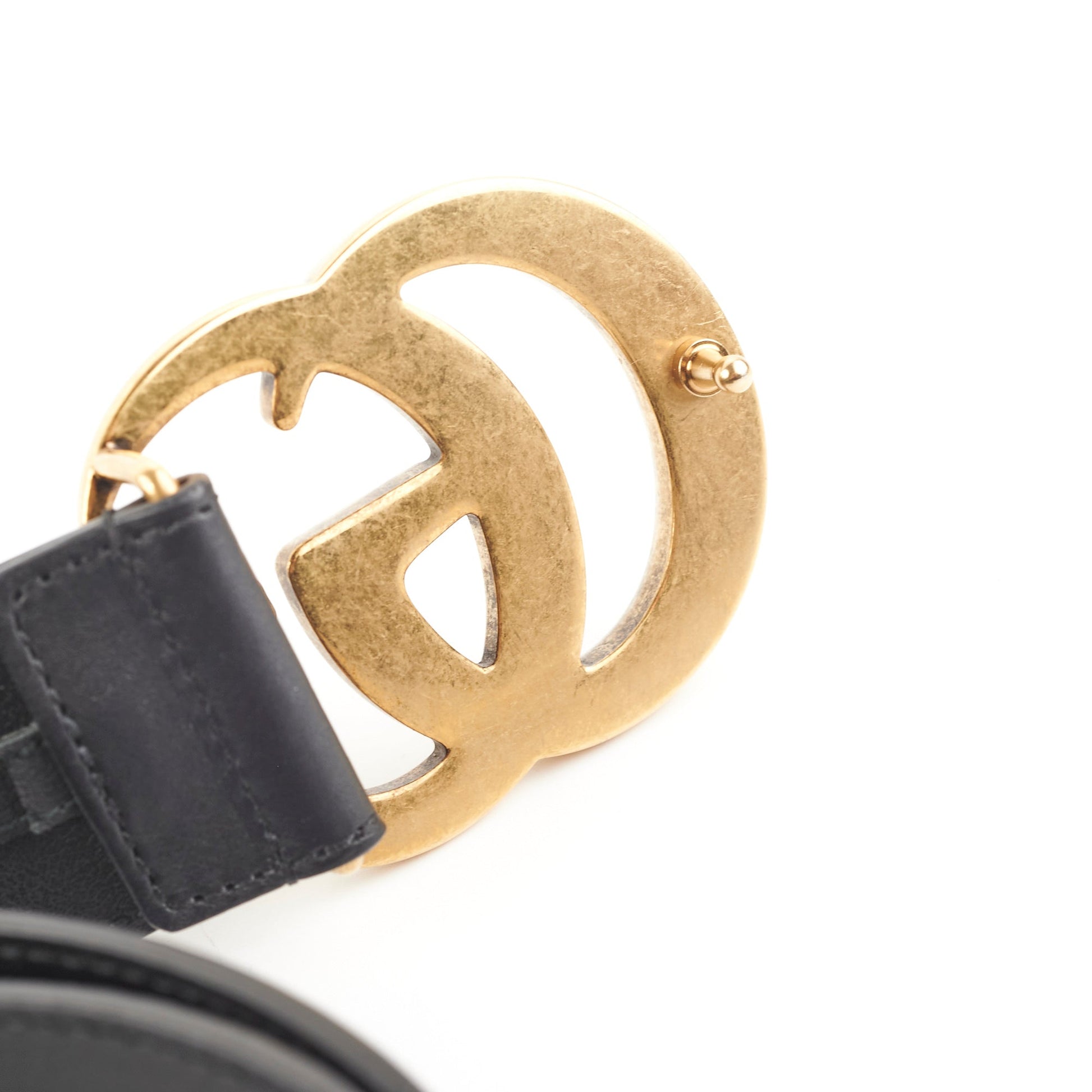 Gucci Marmont Belt Handbag Gold Accessory