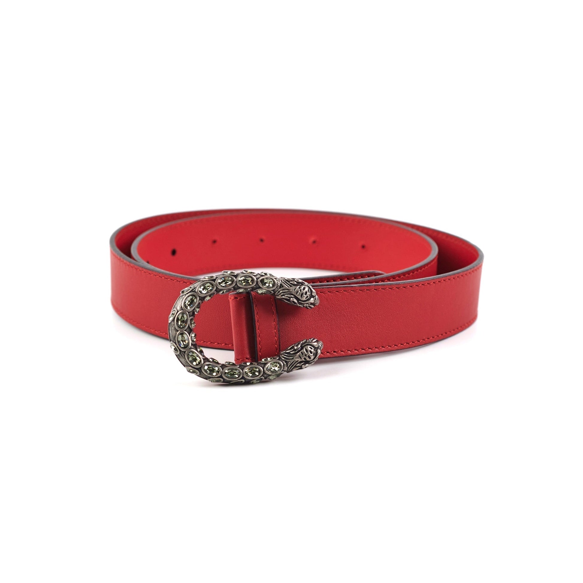 Gucci Dionysus Size Belt Handbag Leather Red Accessory