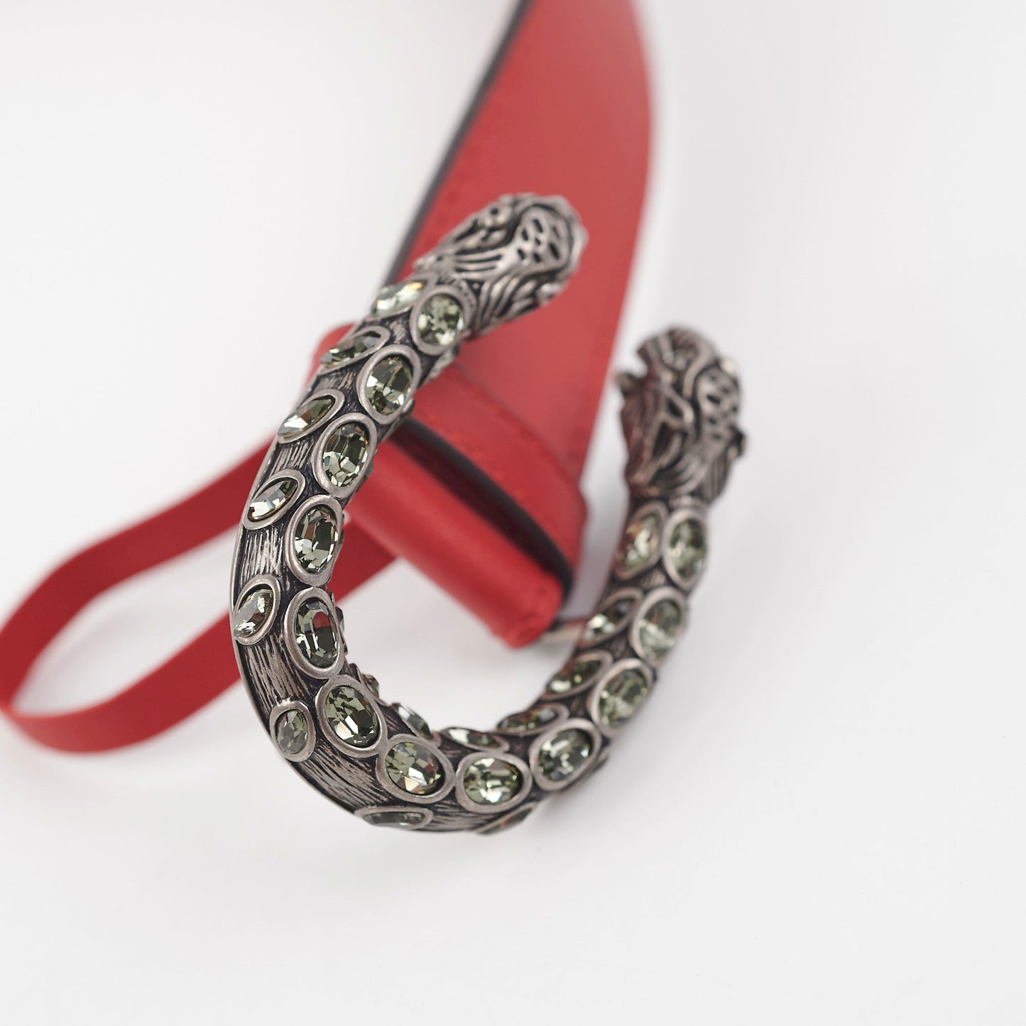Gucci Dionysus Size Belt Handbag Leather Red Accessory