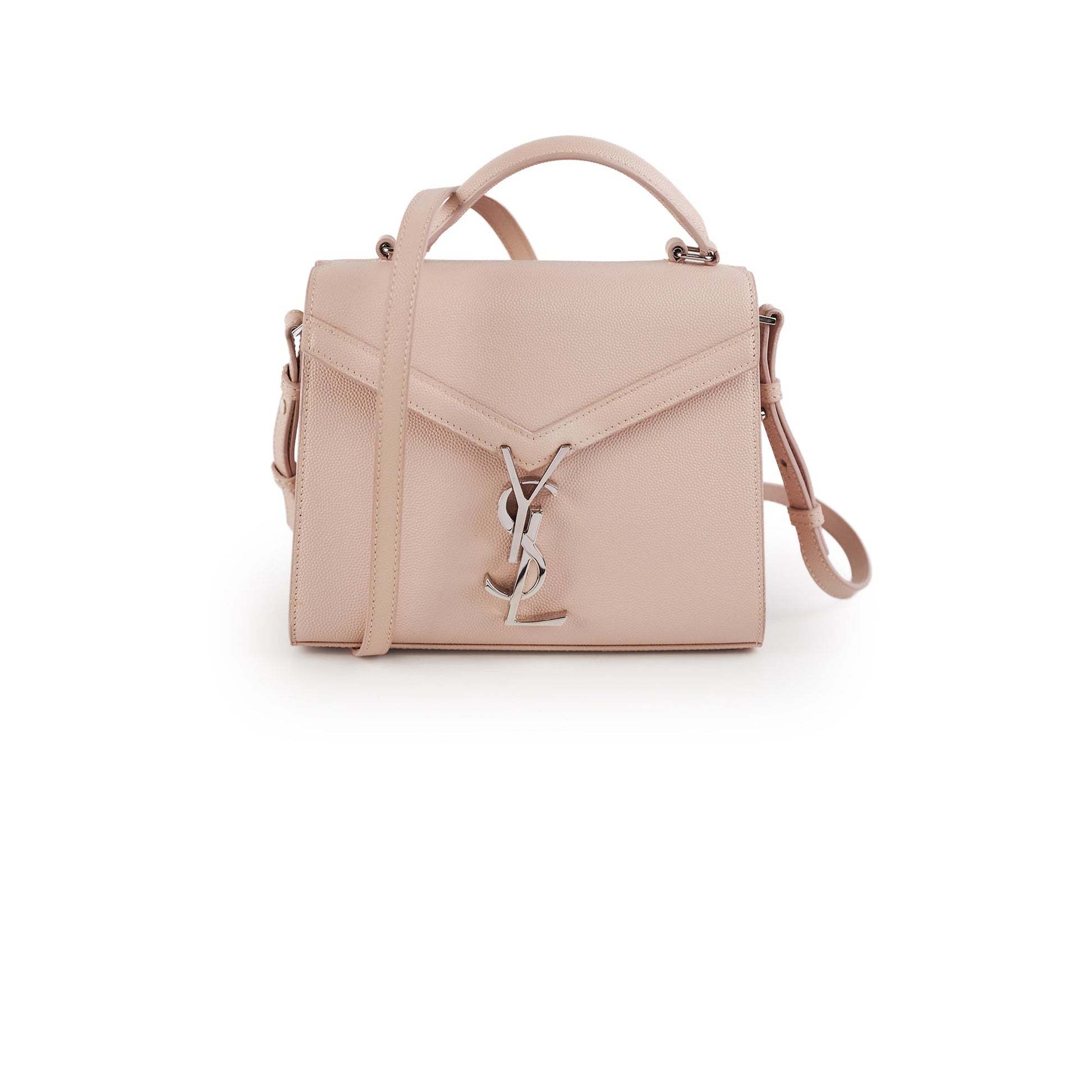 YSL Saint Laurent Cassandra Crossbody Bag Pink Small