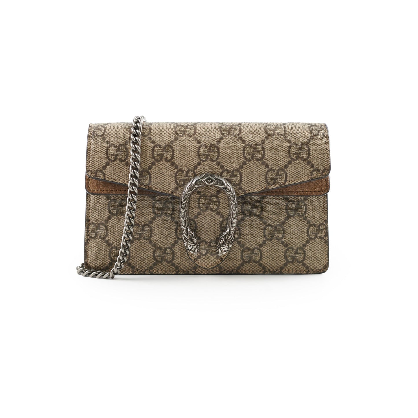 Gucci Supermini Dionysus Supreme Bag Beige Crossbody Bag