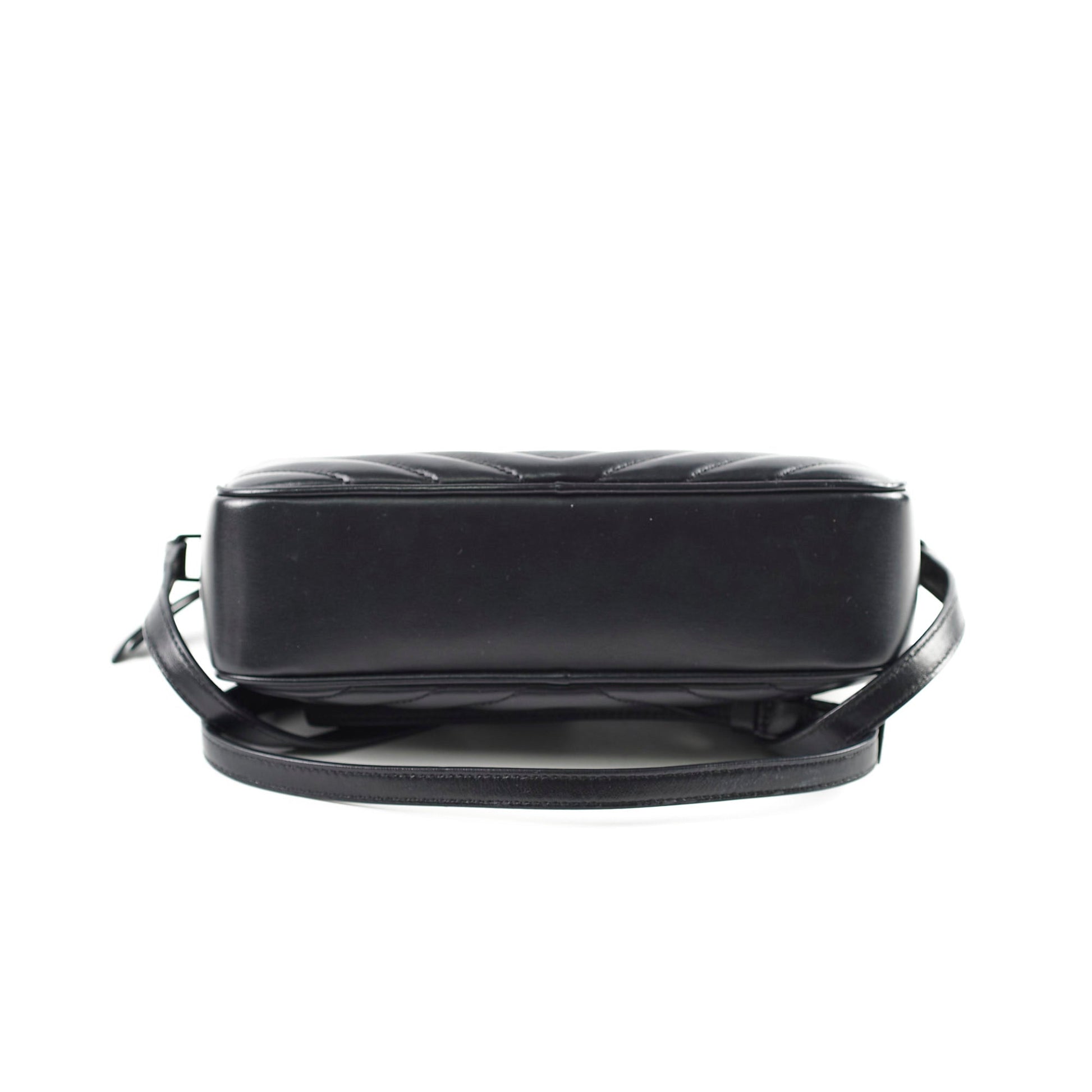 YSL Saint Laurent Lou Camera Bag Monogram Black Crossbody Bag