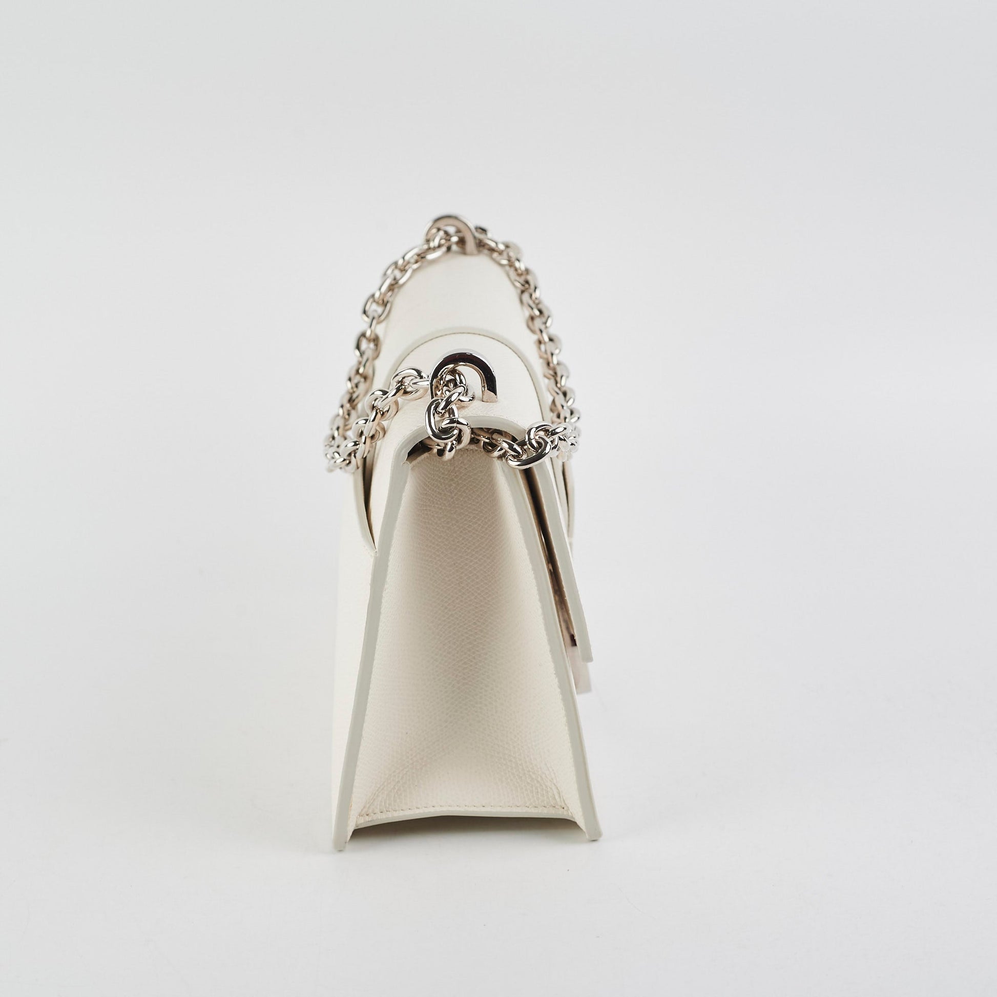 Dior Christian Montaigne Crossbody Bag White