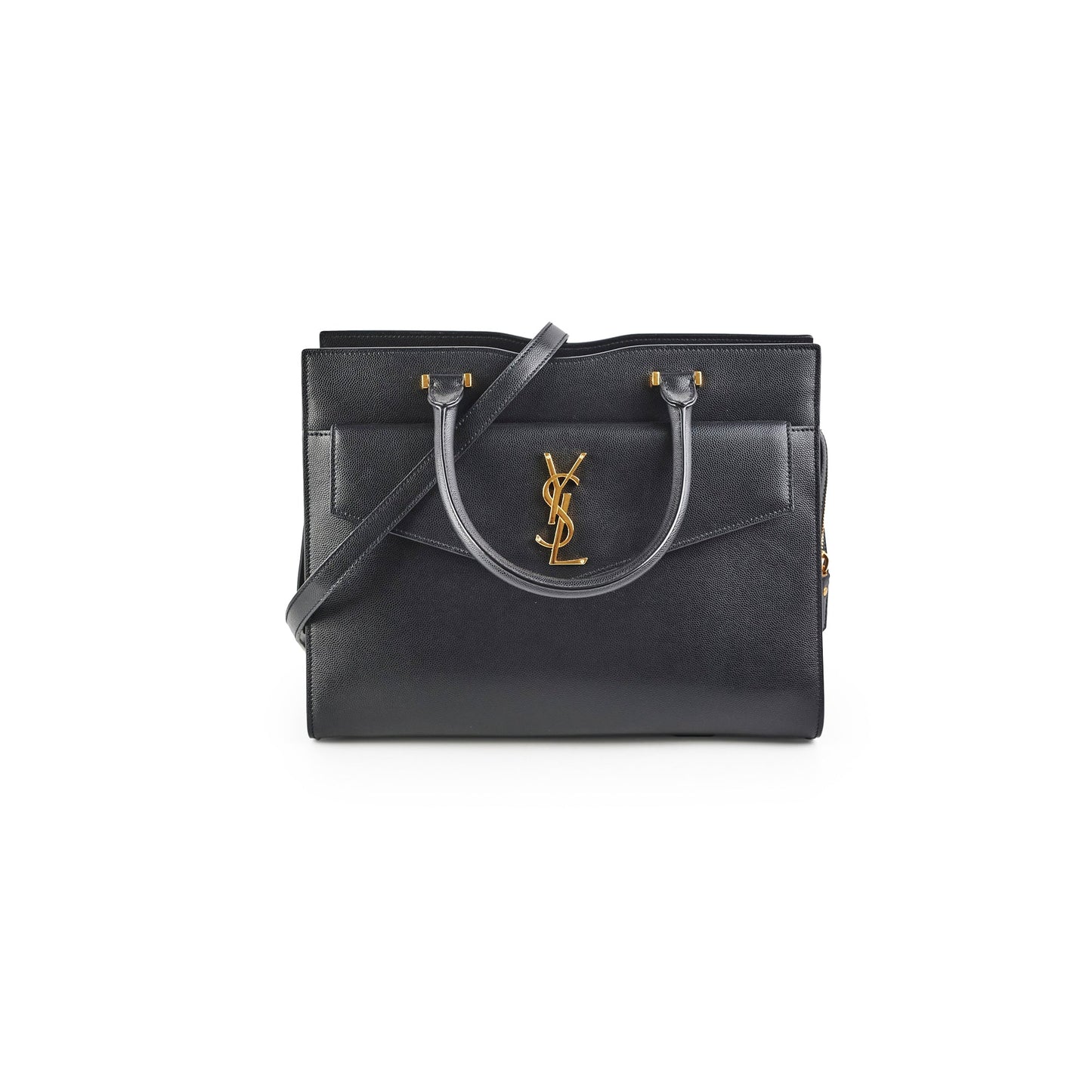 YSL Saint Laurent Uptown Tote Black Tote Bag