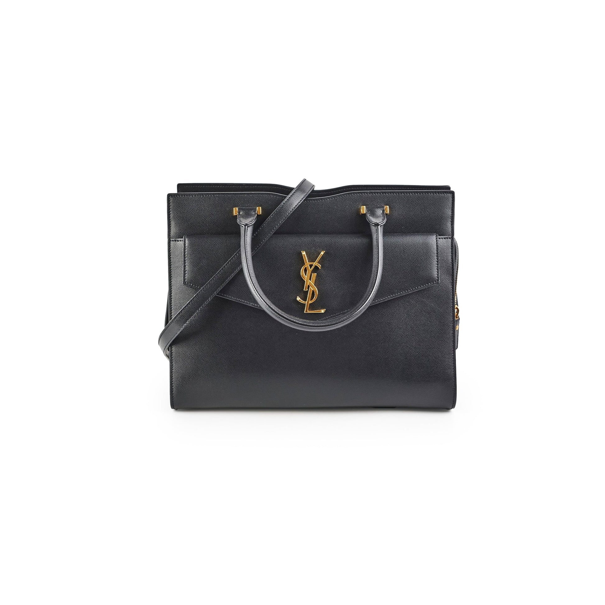 YSL Saint Laurent Uptown Tote Black Tote Bag