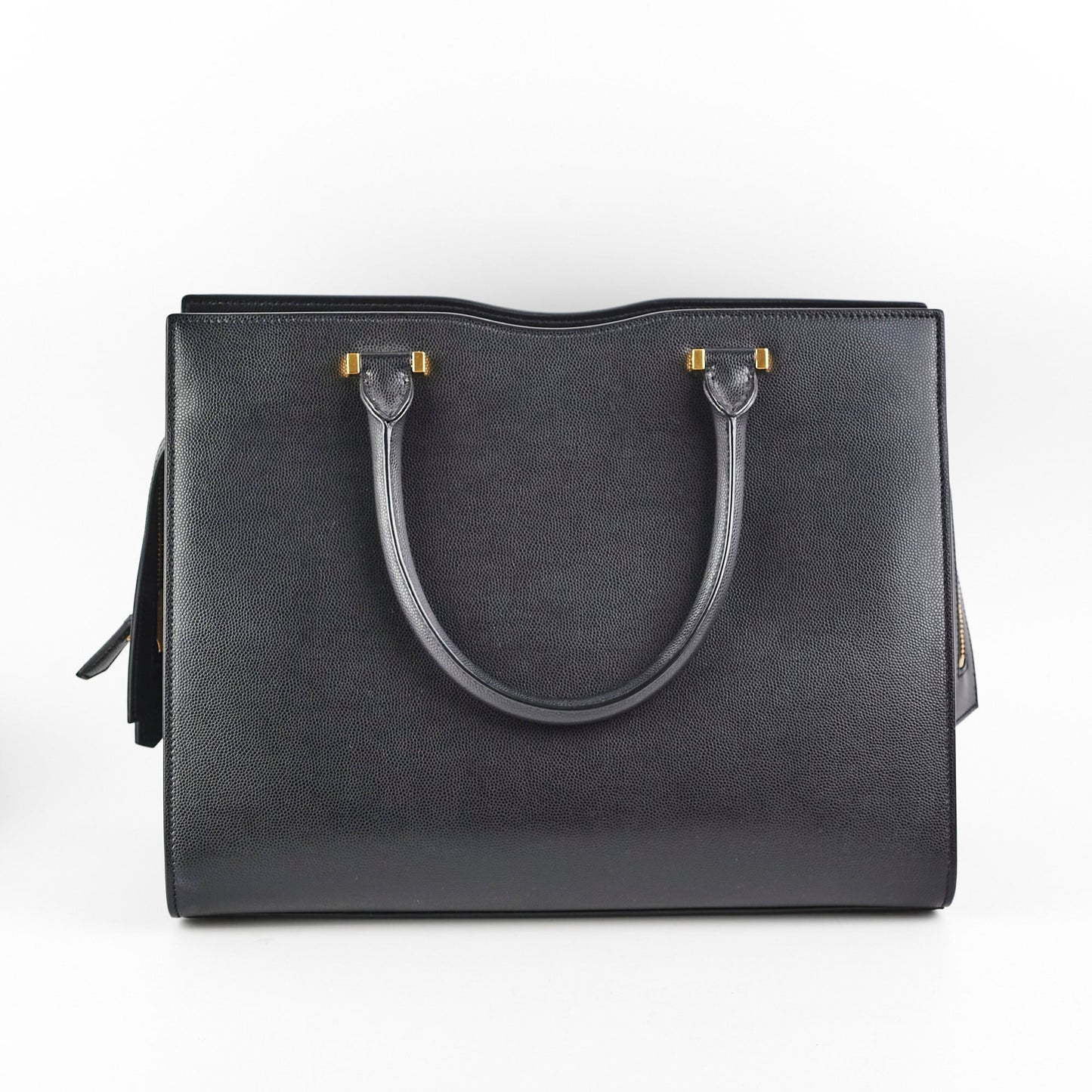 YSL Saint Laurent Uptown Tote Black Tote Bag