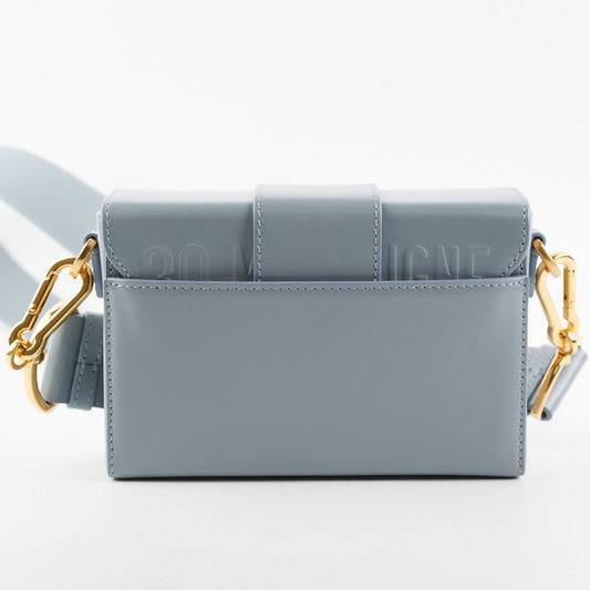 Dior Montaigne Bag Blue Gray Crossbody Bag