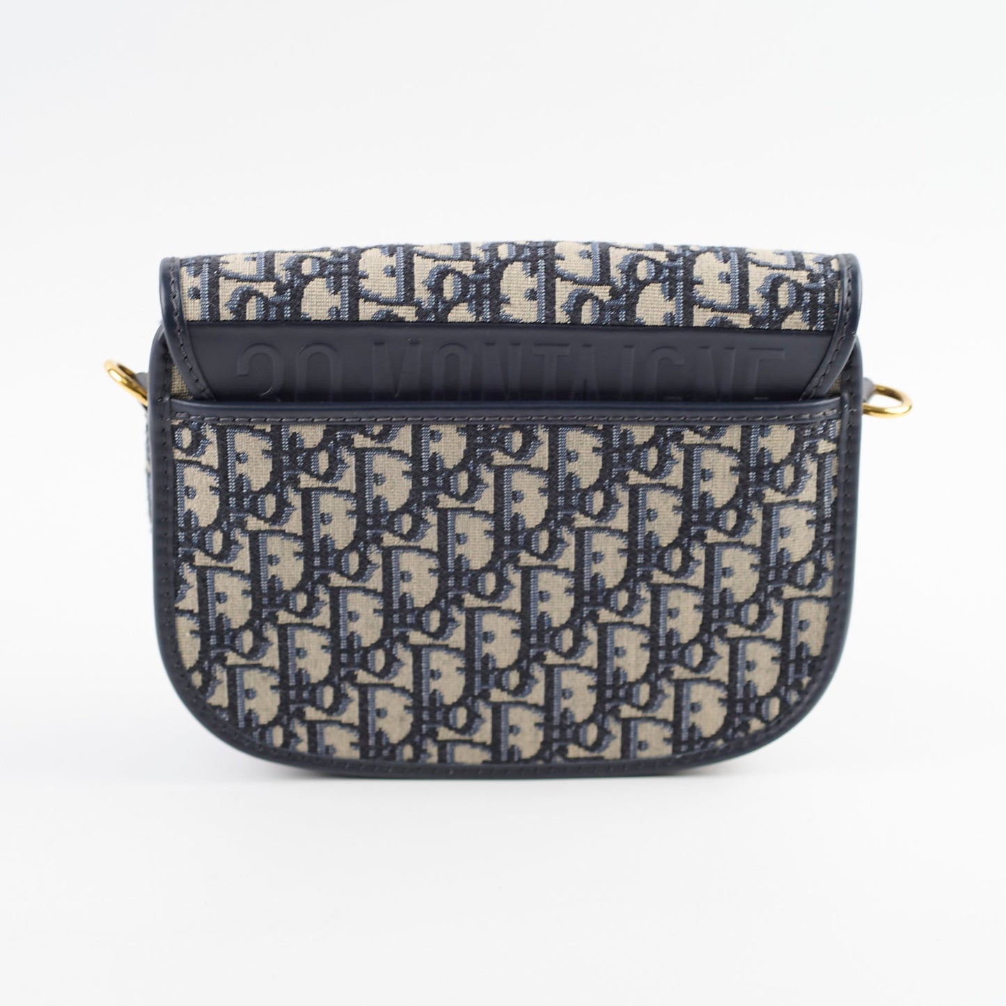 Dior Oblique Bobby Bag Navy Medium Crossbody Bag