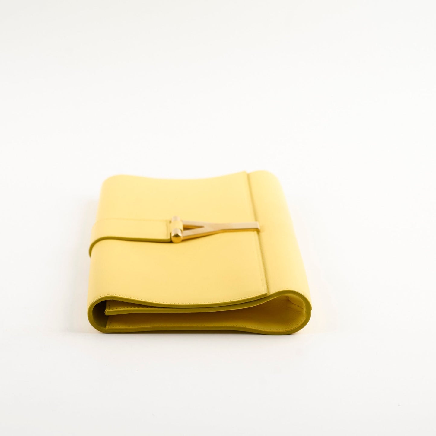 YSL Saint Laurent Clutch Yellow Clutch Bag