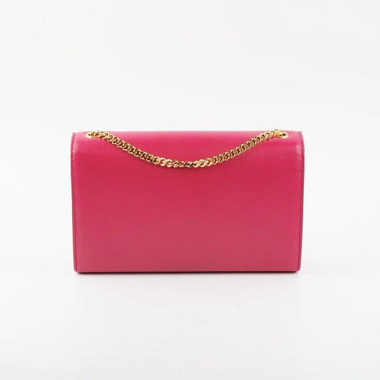 YSL Saint Laurent Kate Fuschia Crossbody Bag Medium