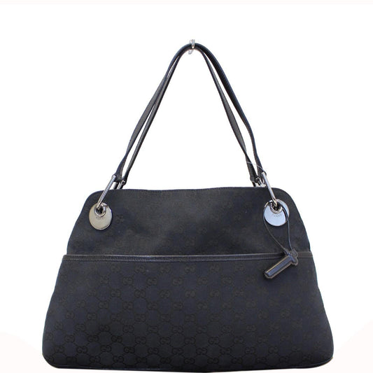 Gucci Eclipse Shoulder Bag Monogram Black